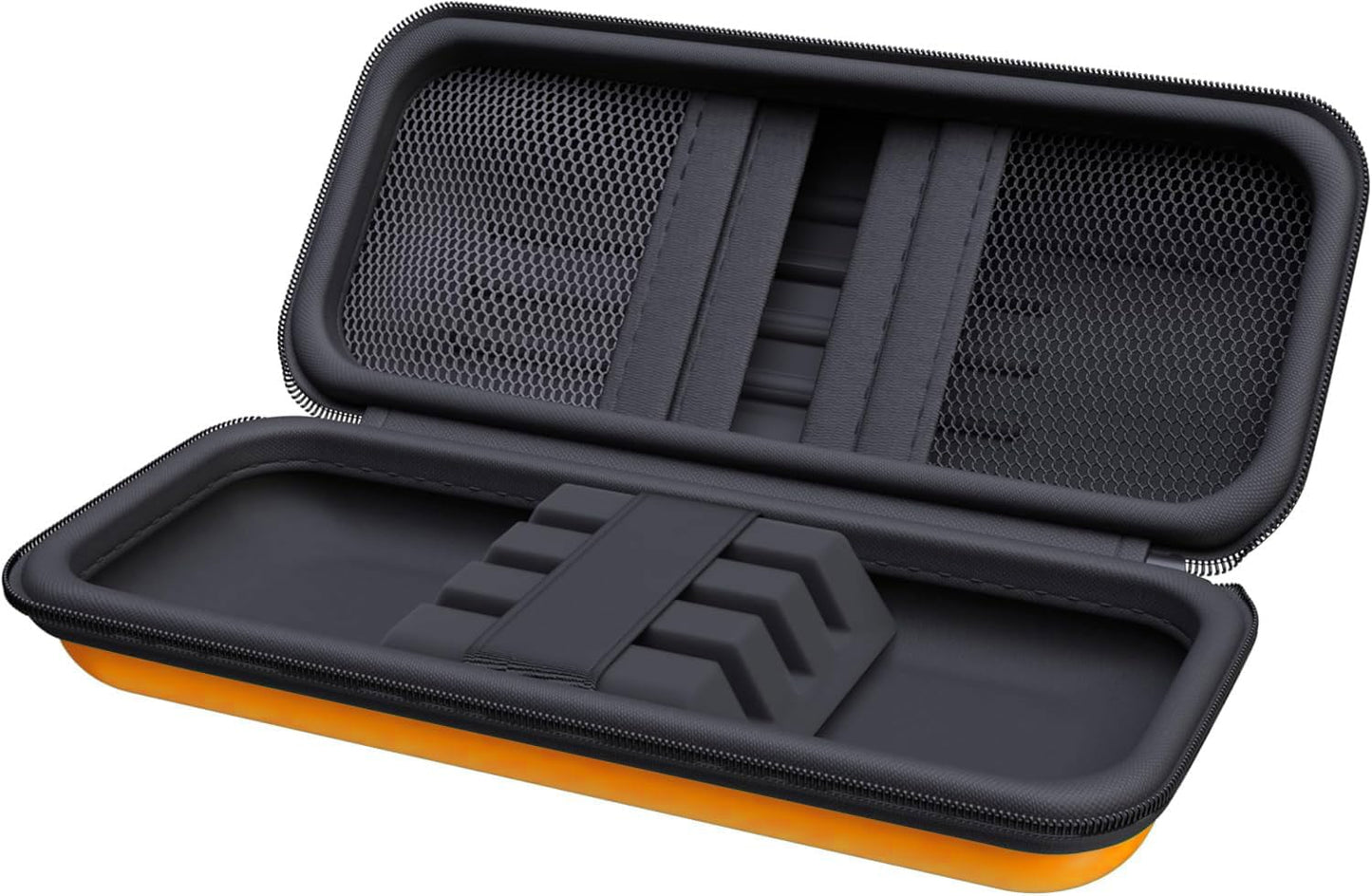 Dart Case,Darts Carrying Case Holds 3 Darts and Extra Accessories,Built-In Storage Tubes and Pockets for Flights, Tips, Shafts ect. (orange)
