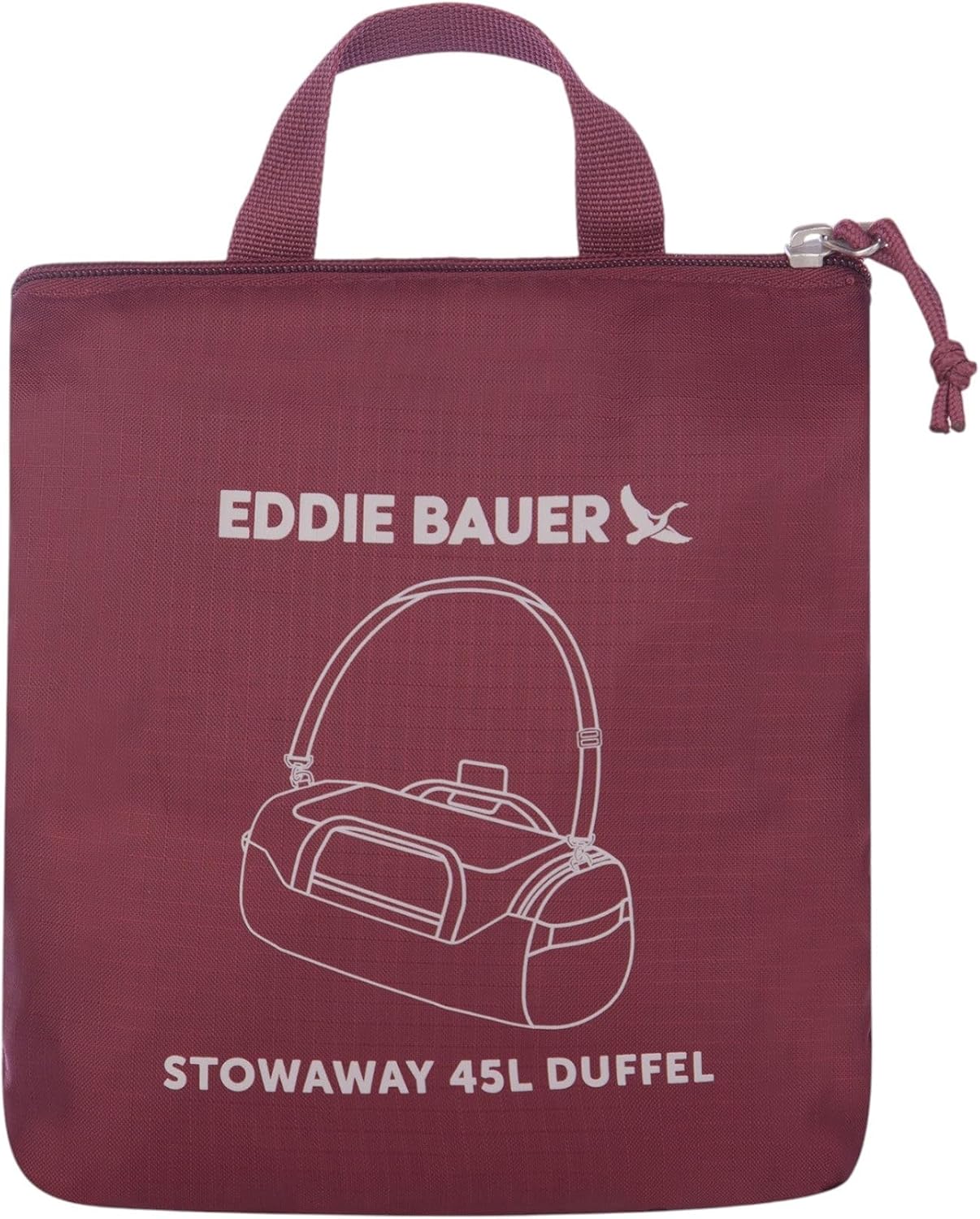 Eddie Bauer Stowaway Packable 45l Duffel Bag-Made from Ripstop Polyester