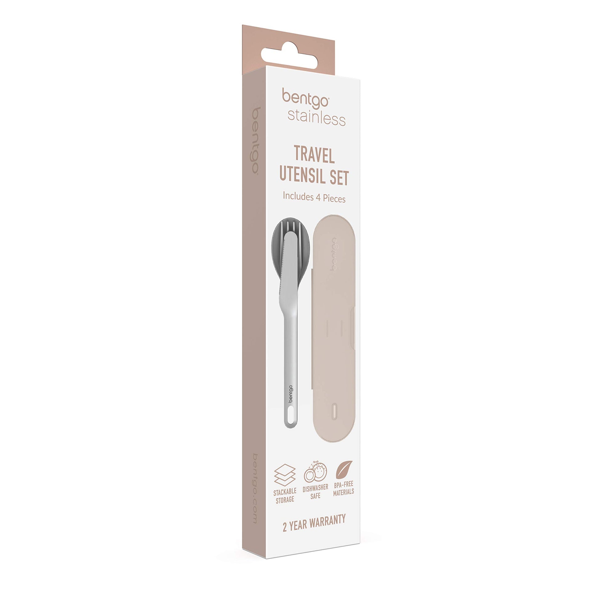 Bentgo Stainless Steel Reusable Travel Utensil Set