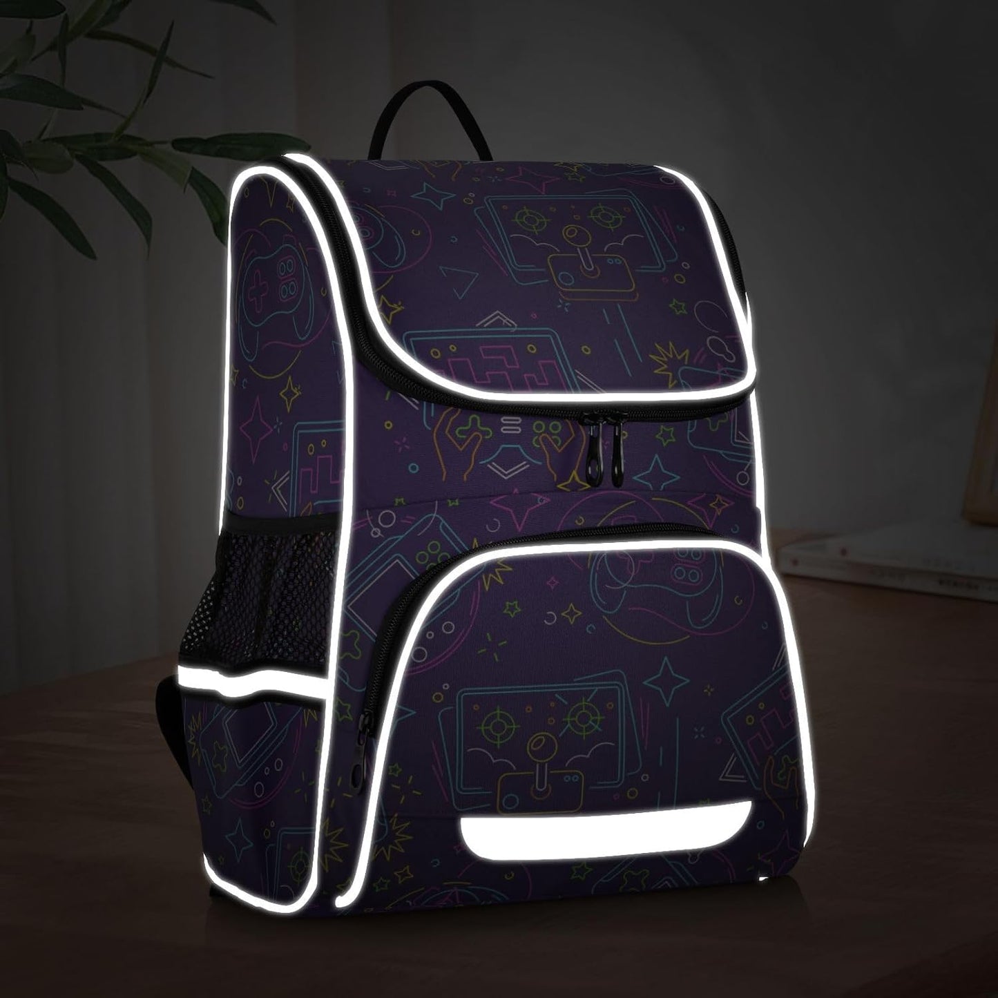 Gamepad Game Weapon Cute Backpack For Girls Kids Backpack Boys Teen School Bag Bookbag Travel Daypacks