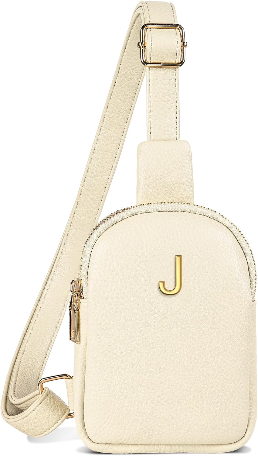 Gifts for Preteens Teen Girls, Sling Purse with Initial Letter for 8 9 10 11 12 13 14 15 16 Year Old Girl, Mini Crossbody Bags for Teen Girl, Tween Girls Trendy Stuff, Travel Essentials