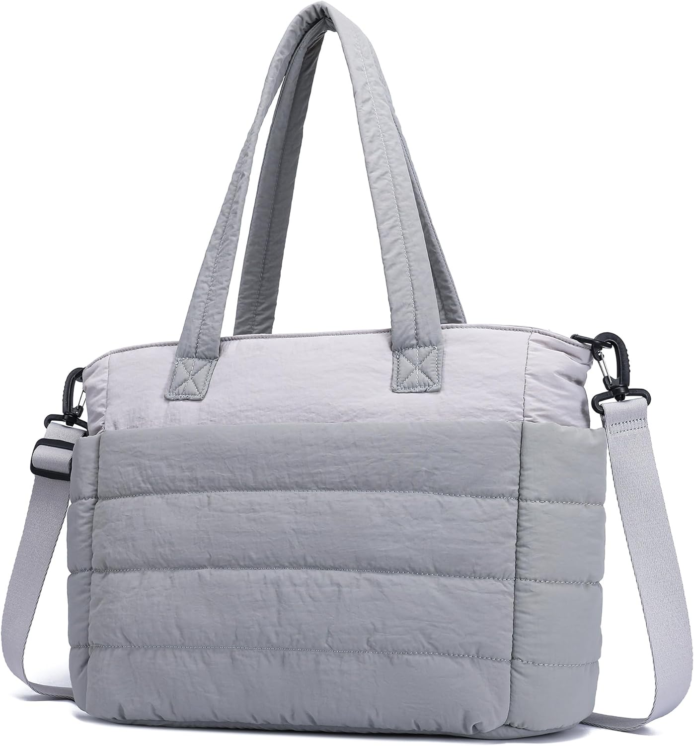 AOCINA Puffy Tote Bag for Women Quilted Work Bag Nurse Bags Women's Handbags for Travel