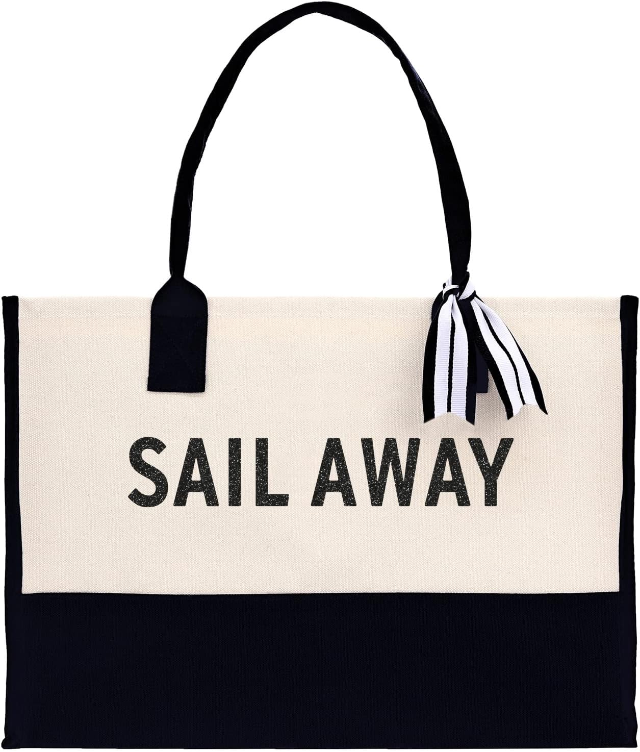 VANESSA ROSELLA Beach Tote Bag Large - Chic Tote Bag for Pool Gym Travel Cruise Picnic Road Trip