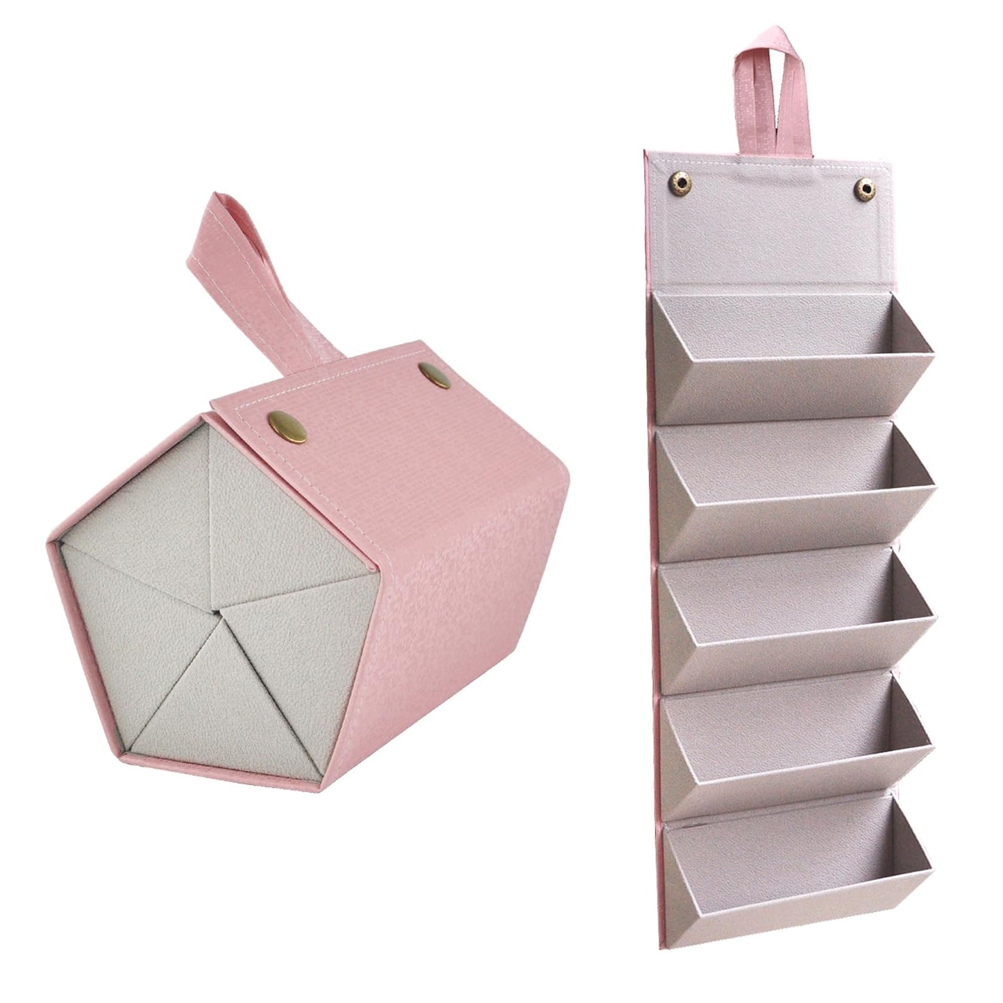 Kenpal Sunglasses Organizer Holder Glasses Storage Travel Case, Mosaic Pink