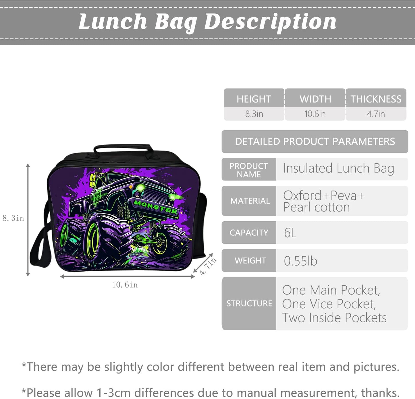 Kids Backpack School Bookbag 16inch Schoolbag With Lunch Box Bag And Pencil Case Set For Boys Girls