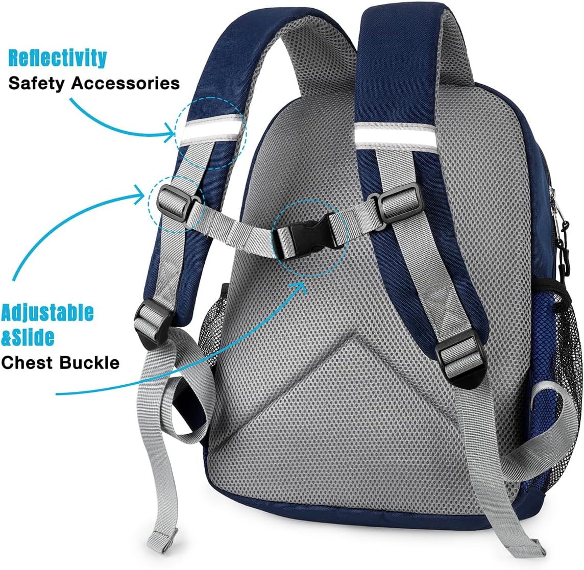 STEAMEDBUN Kids Backpack for Boys,Kindergarten Backpack for Toddler Boys Age 3-6