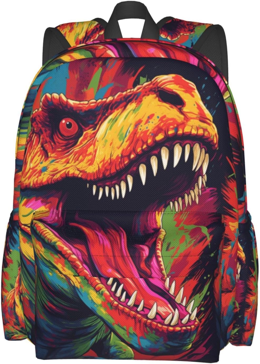 Dinosaur Backpack School Bag Lightweight Bookbag Laptop Travel Daypack For Kids Girls Boys Teens