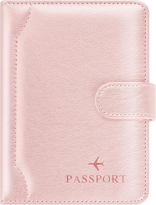 Herain Passport Holder for Travel Cruise Essentials, Passport Cover Wallet Case Women Men, RFID Passports Book Holders Travels Gifts Must Haves Accessories