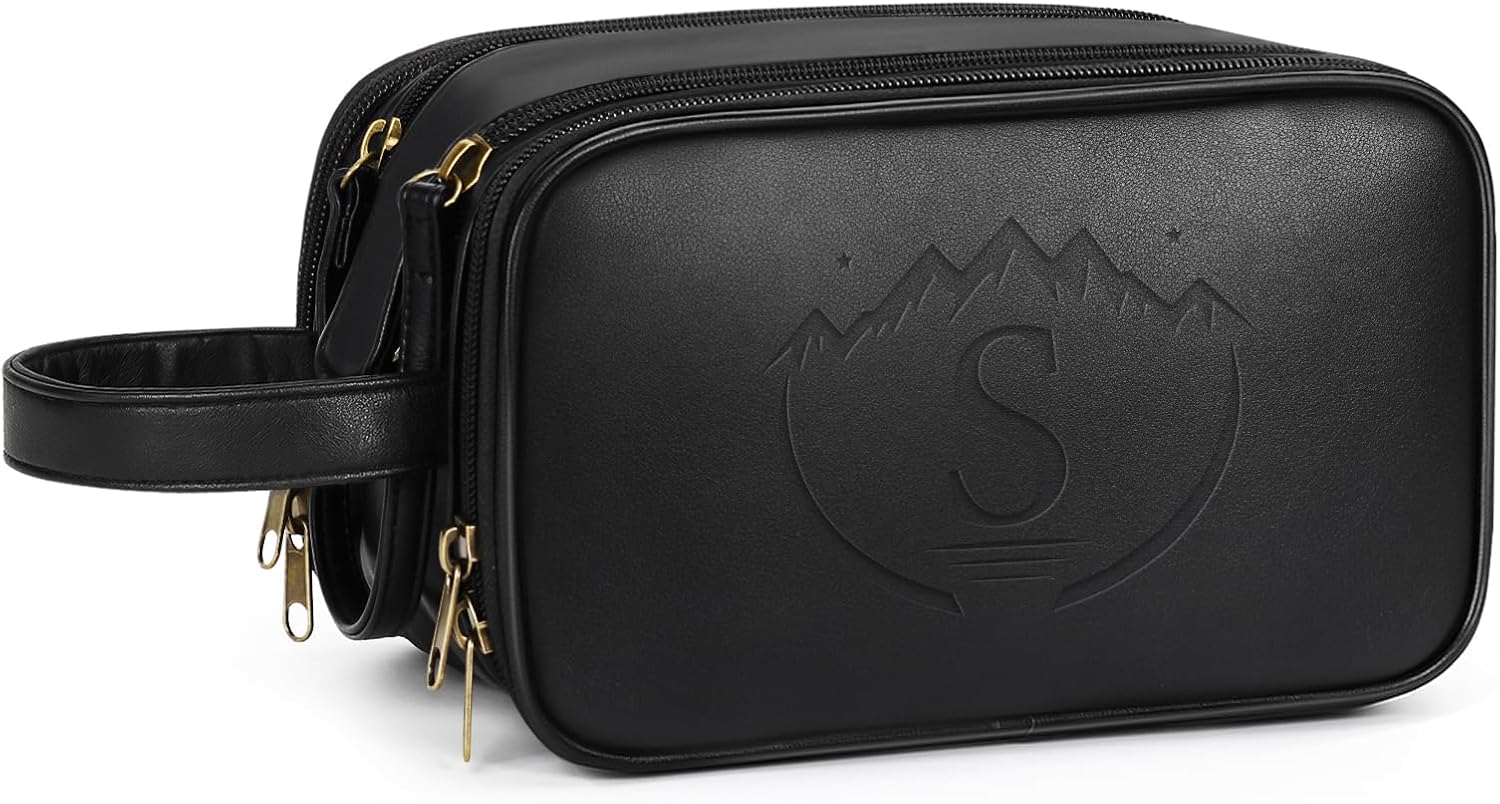 Travel Toiletry Bag for Men,Mens Shaving Bags for Toiletries,Men's Toiletry Travel Bag