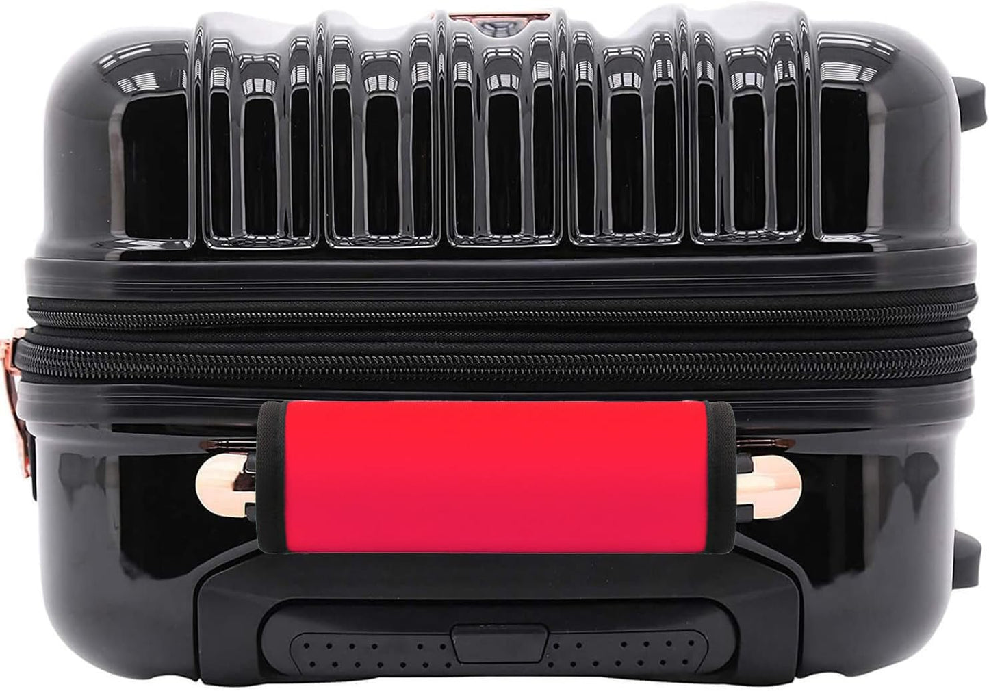 Luggage Handle Wrap 6 Pack-Neoprene Luggage Handle Wraps for Suitcase/Beach Bag/Backpacks Bright