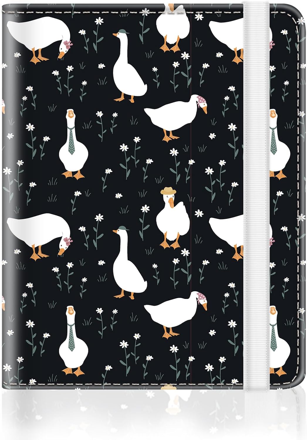 Passport Holder for Travel, Cute Passport Cover for Women Men, Waterproof PU Leather Rfid Blocking Passport Wallet with Credit Card Case for Travel Family, Boys Girls Travel Essentials