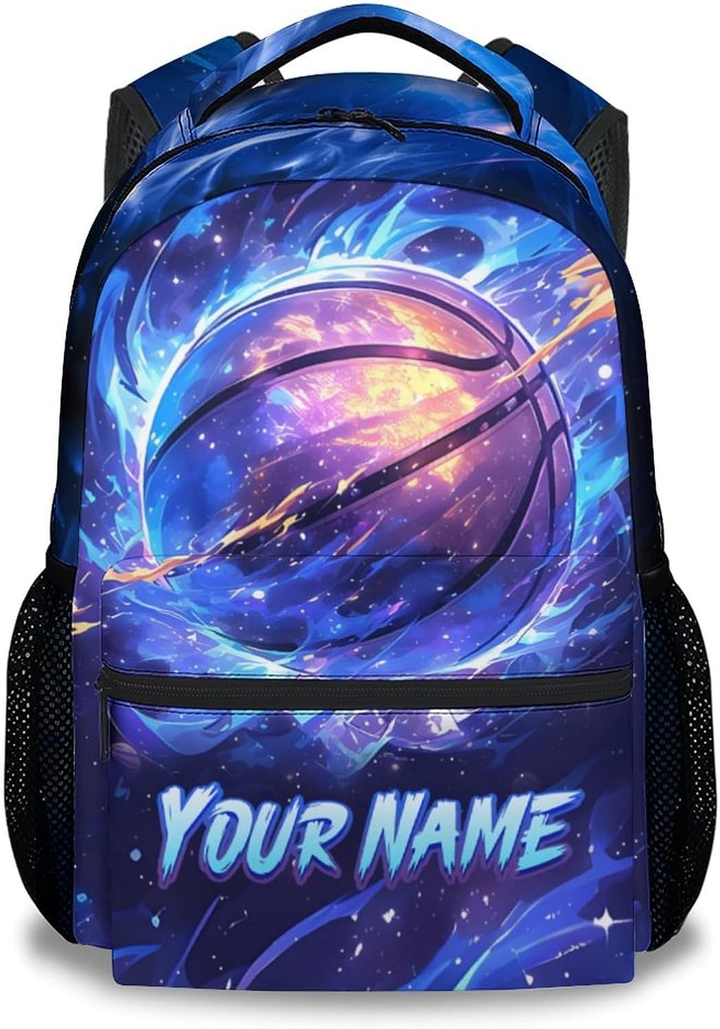 Backpack for Boys, Personalized Basketball Backpacks for Kids, Elementary School Bag for Teens, 17"