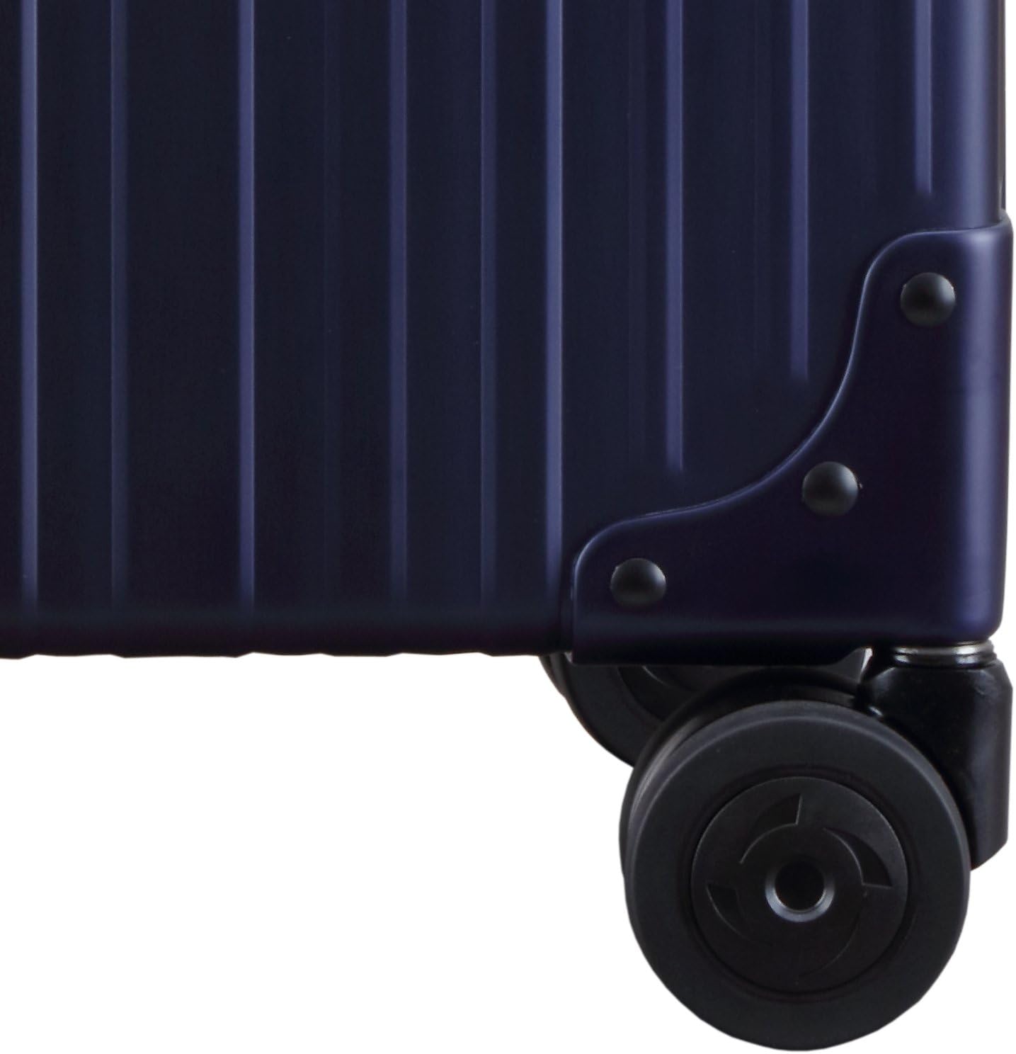 All-Aluminum 21" Vertical Carry-On Business Briefcase, TSA-Approved Hardshell Case, Spinner Wheels, Laptop Compartment, Aluminum Frame Cabin Bag for Travel & Business, Durable & Sleek (Sapphire)