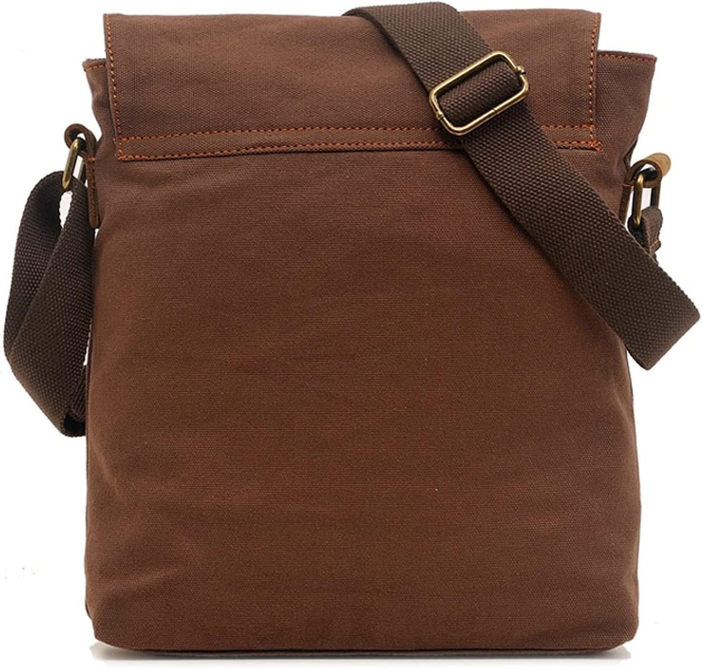 Sechunk Canvas Shoulder Bags Crossbody Bags Messenger Bags Purse Daypack for Men Women