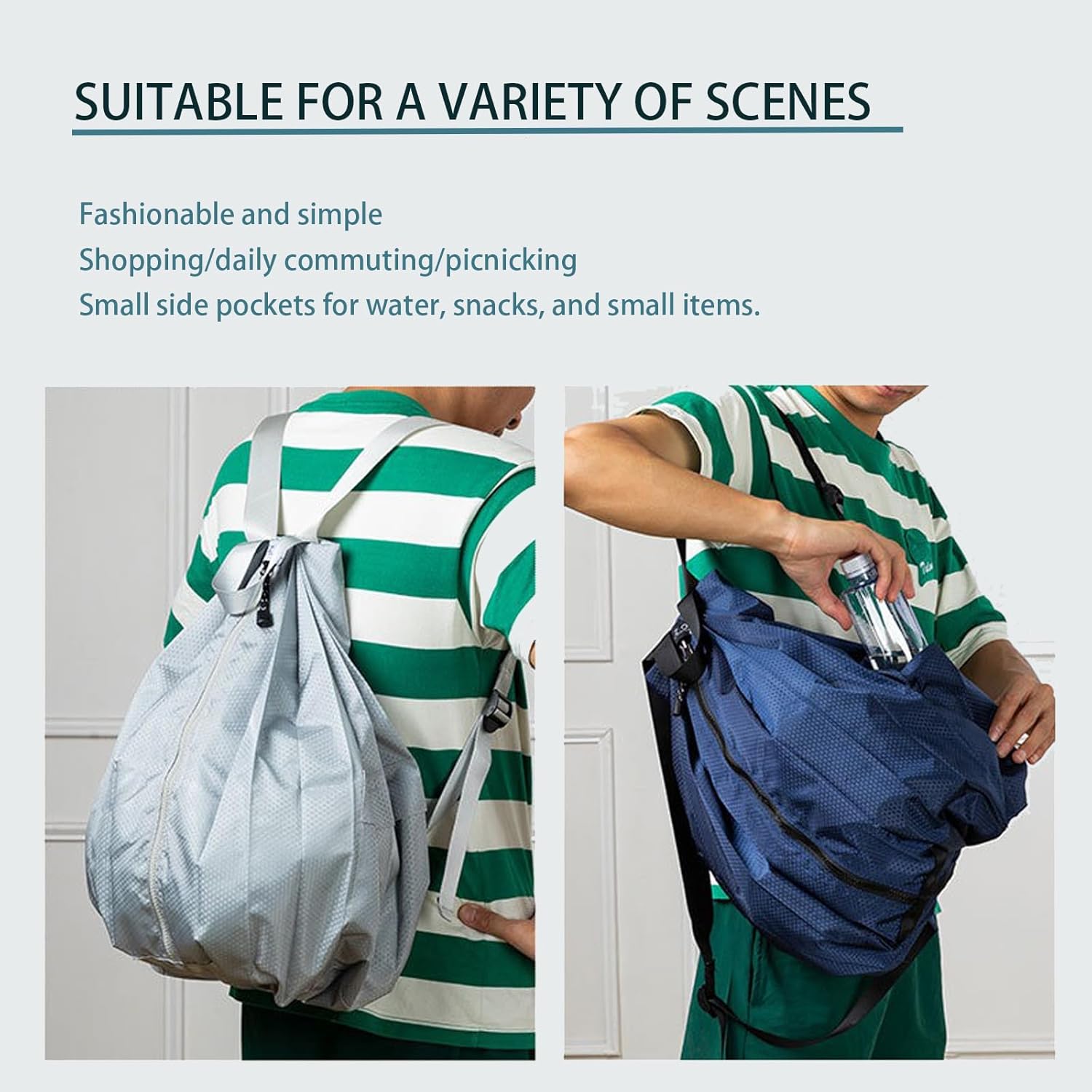 Hiking Backpack Foldable,Small Daypack Lightweight Packable Backpack Travel Casual Shoulder Bag for