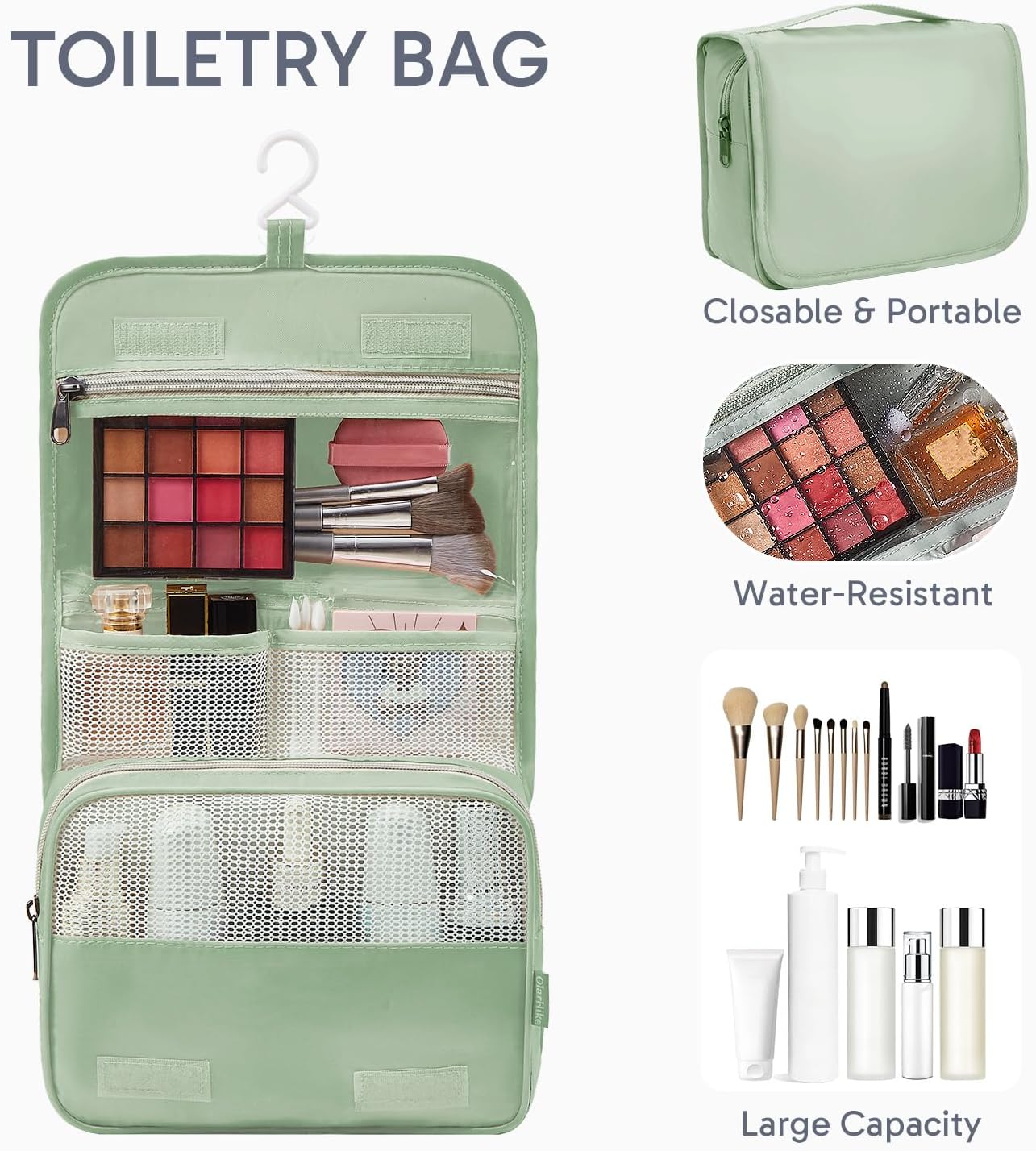 ALL INCLUDED 10 Set Durable Packing Cubes for Suitcases,OlarHike Essentials for Travel,UPGRADED