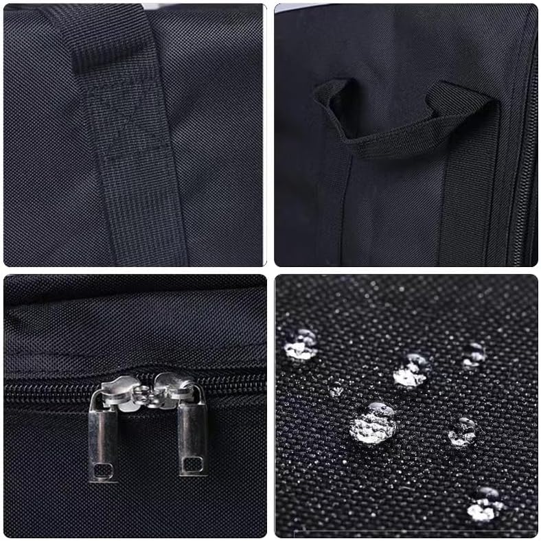 Portable Foldable Lightweight Luggage Heavy Duty Sports Storage Bag Travel Duffle Bag for Hiking, Camping & Gym Equipment Bag for Team Coaches (35.4 * 15 * 11.8 inches)