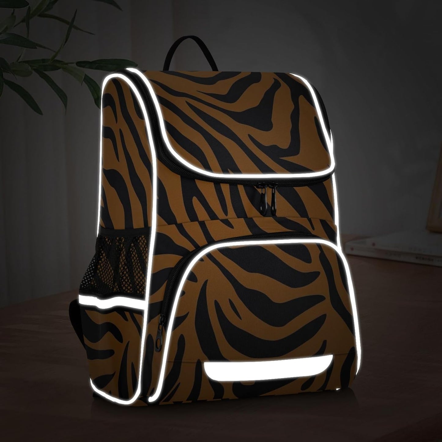 Tigers Print Cute Backpack For Girls Kids Backpack Boys Teen School Bag Bookbag Travel Daypacks