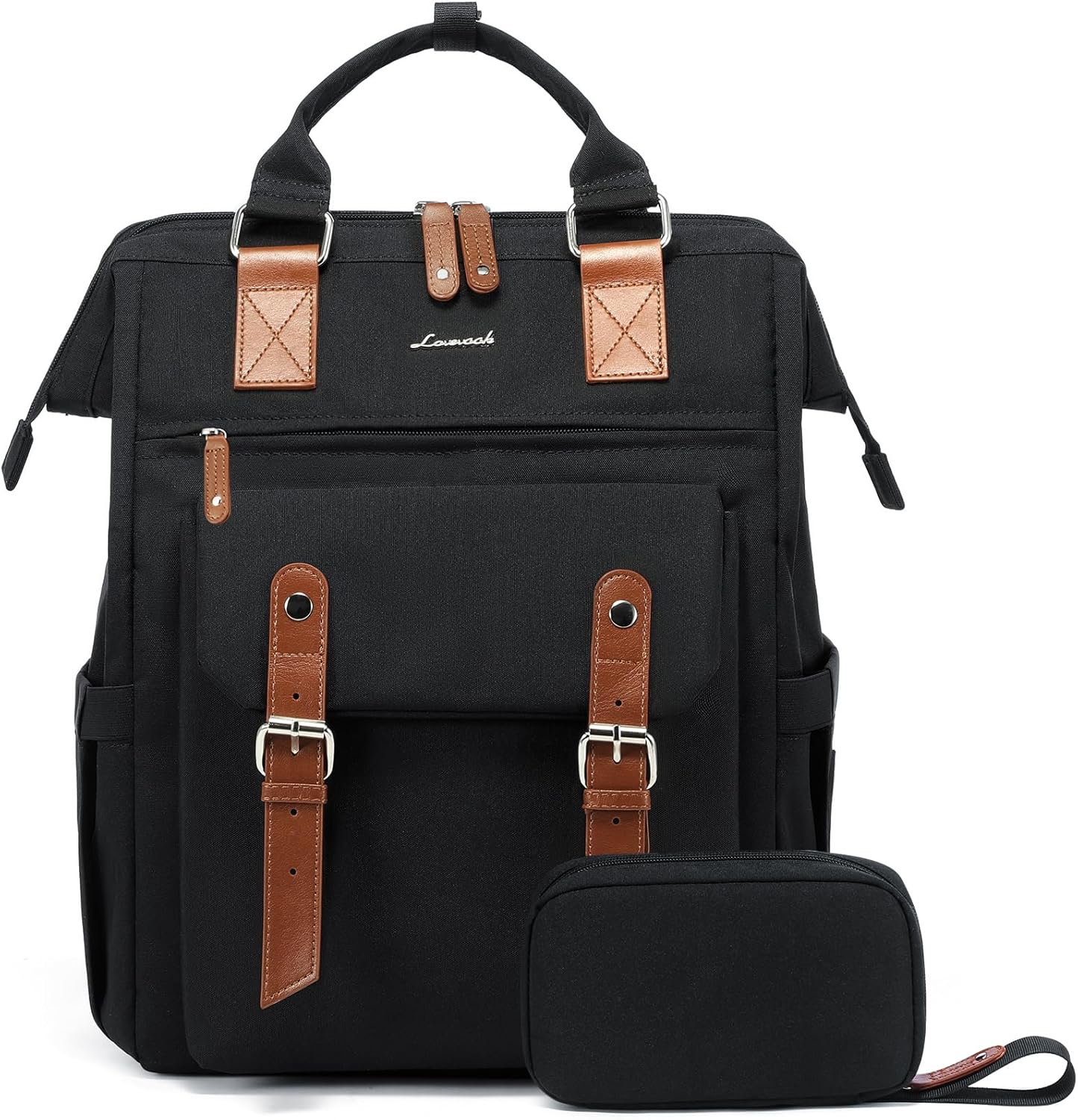 LOVEVOOK Laptop Backpack for Women Work Travel Backpack Business Commuter Computer Bag Teacher