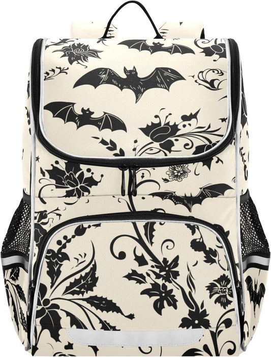 Bat Goth Cute Backpack For Girls Kids Backpack Boys Teen School Bag Bookbag Travel Daypacks