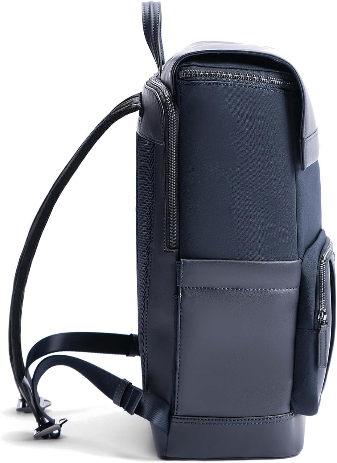 Maverick & Co. Maximus Men’s Laptop Backpack – Work, Travel, Tech, Business, Nylon, Stylish College Daypack (Navy)