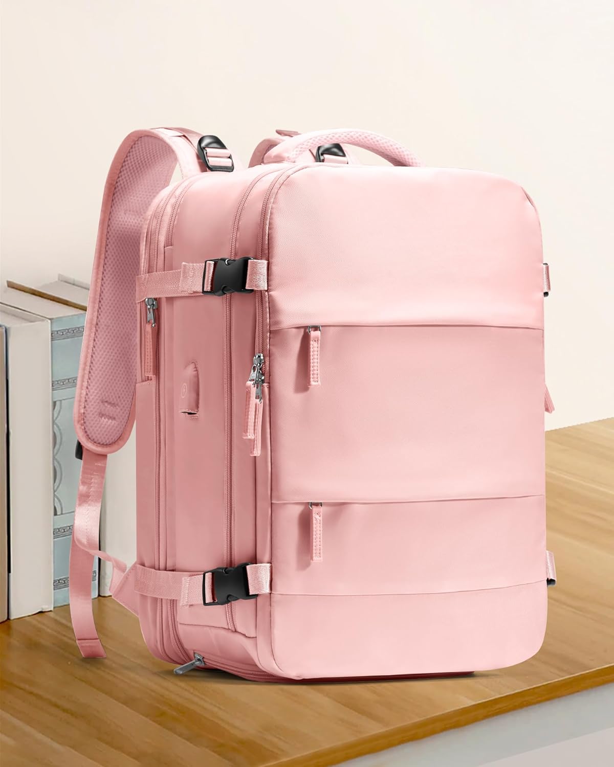 coowoz Large Travel Backpack For Women Men, Carry On Backpack,Hiking Backpack Waterproof Outdoor