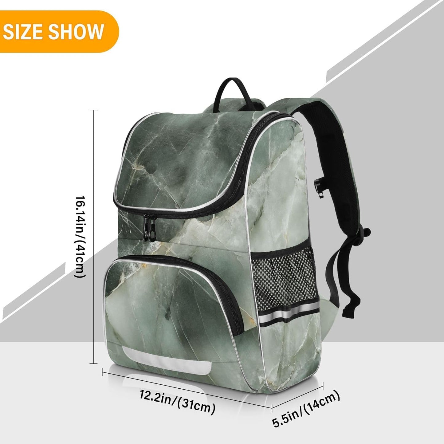 Marble Cute Backpack For Girls Kids Backpack Boys Teen School Bag Bookbag Travel Daypacks