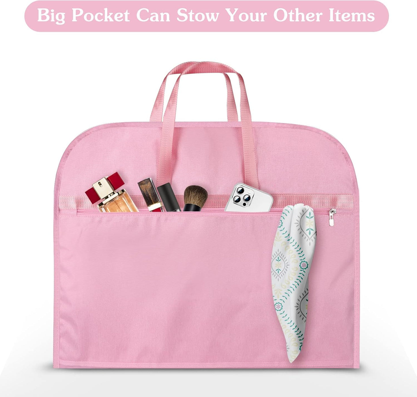 Heavy Duty Waterproof Garment Bag for Travel, Tear Resistance Suit Bag for Women Travel for Suits