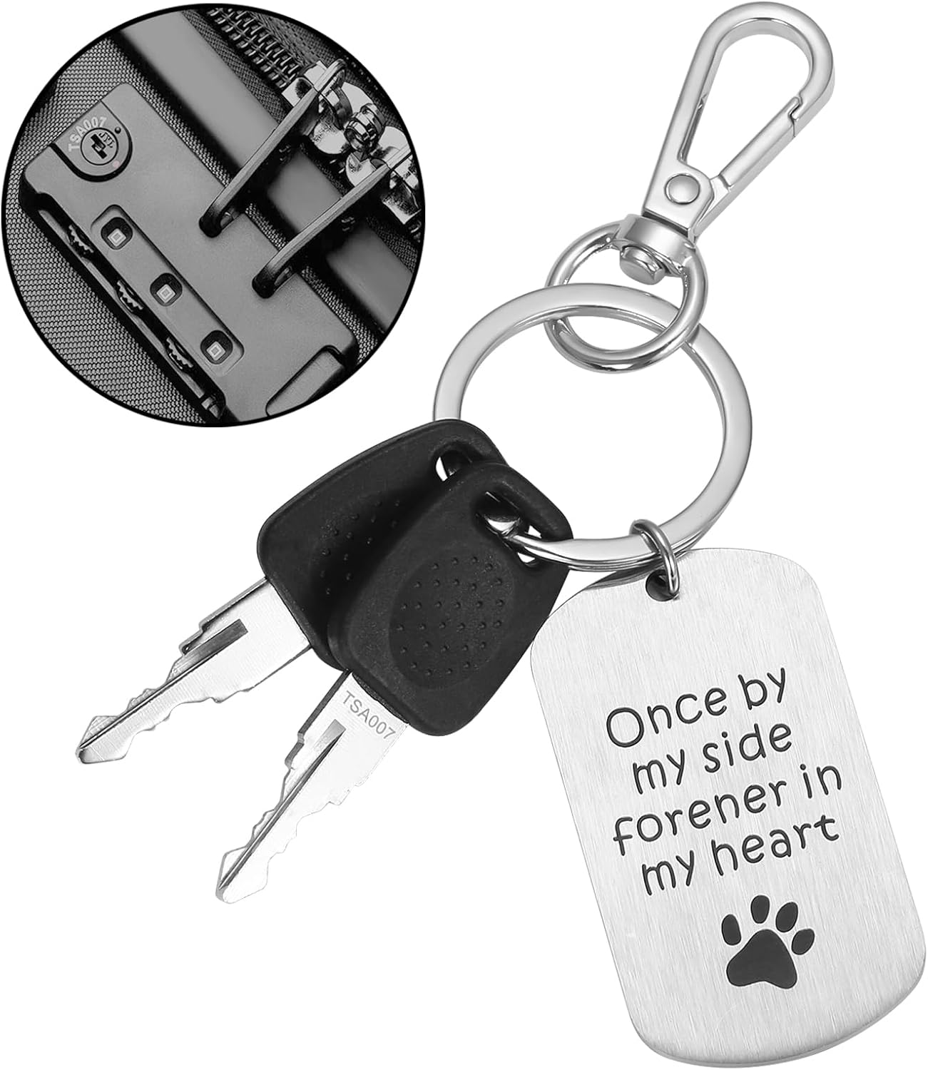 2PCS 007 Master Luggage Key,for T-S-A Approved Luggage Lock,Suitcase Luggage Lock