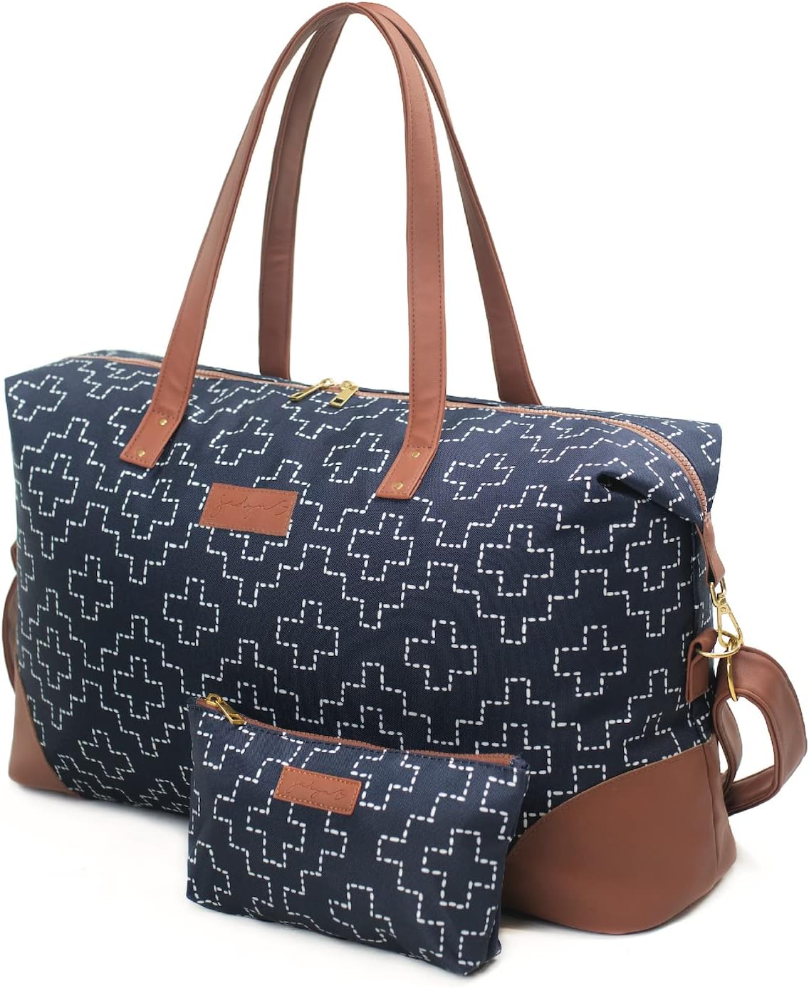 Jadyn Luna Women's Weekender Bag and Travel Duffel, Large 37 Liter Capacity