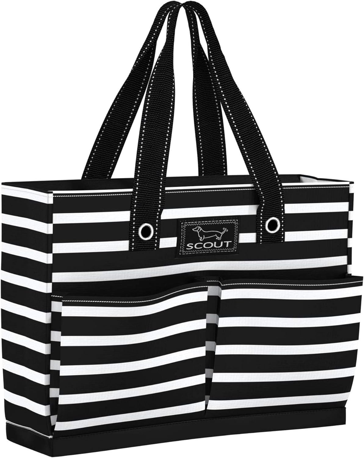 SCOUT Uptown Pocket Tote - Medium Multi-Use Tote Bag for Women, Nurses, Teachers, and Moms, 5 Pockets, Breakaway Zipper