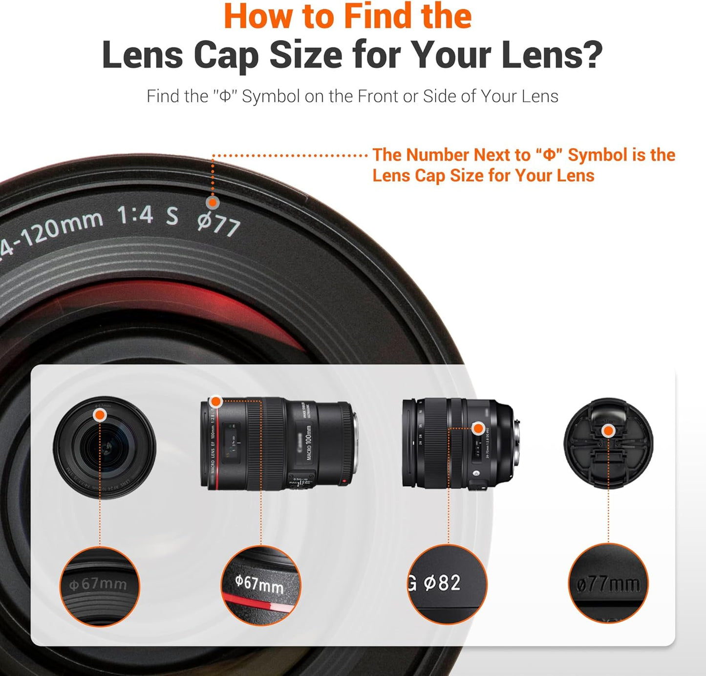 JJC 2-Pack 52mm Front Lens Cap Cover with Elastic Cap Keeper for Nikon D3000 D3100 D3200 D3300