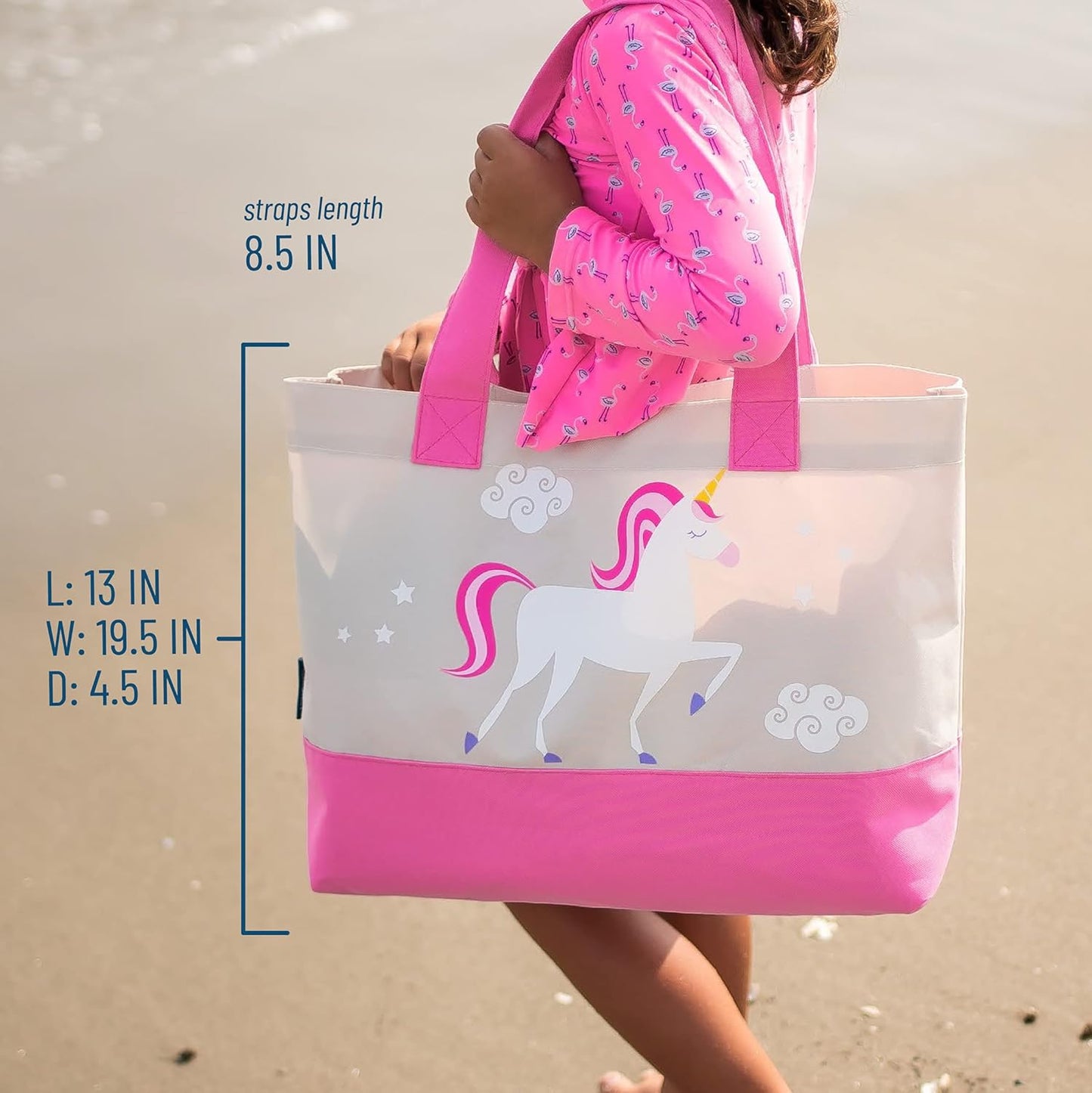 Wildkin Tote Bag – Durable Polyester, Dual Handles, Stylish & Lightweight for Travel