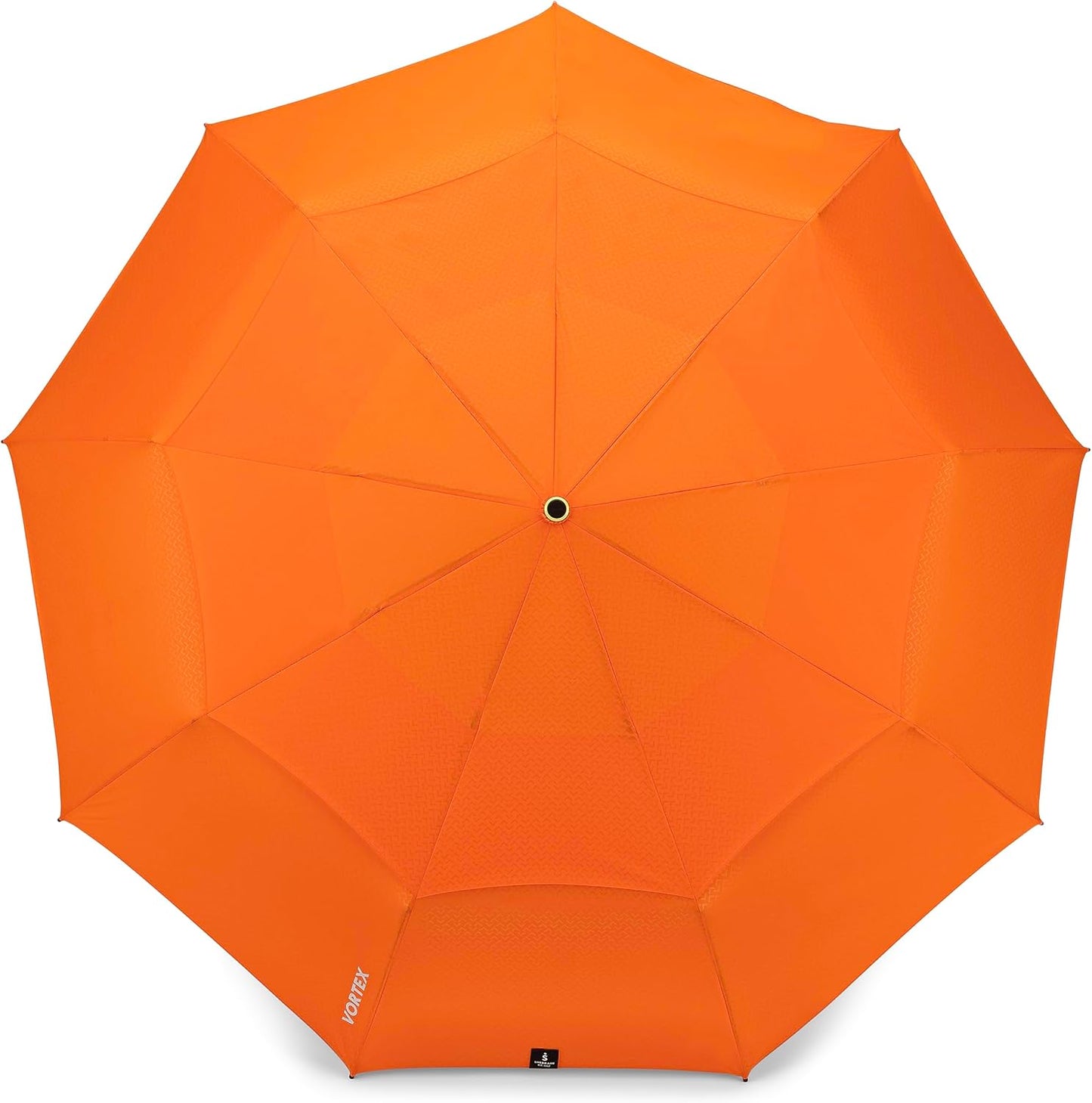 ShedRain Vortex Automatic Compact Folding Windproof Travel Umbrella – Rain & Windproof Vented Double Canopy – Protect from Rain, Sun & Wind - Wind Tunnel Tested to 75 mph