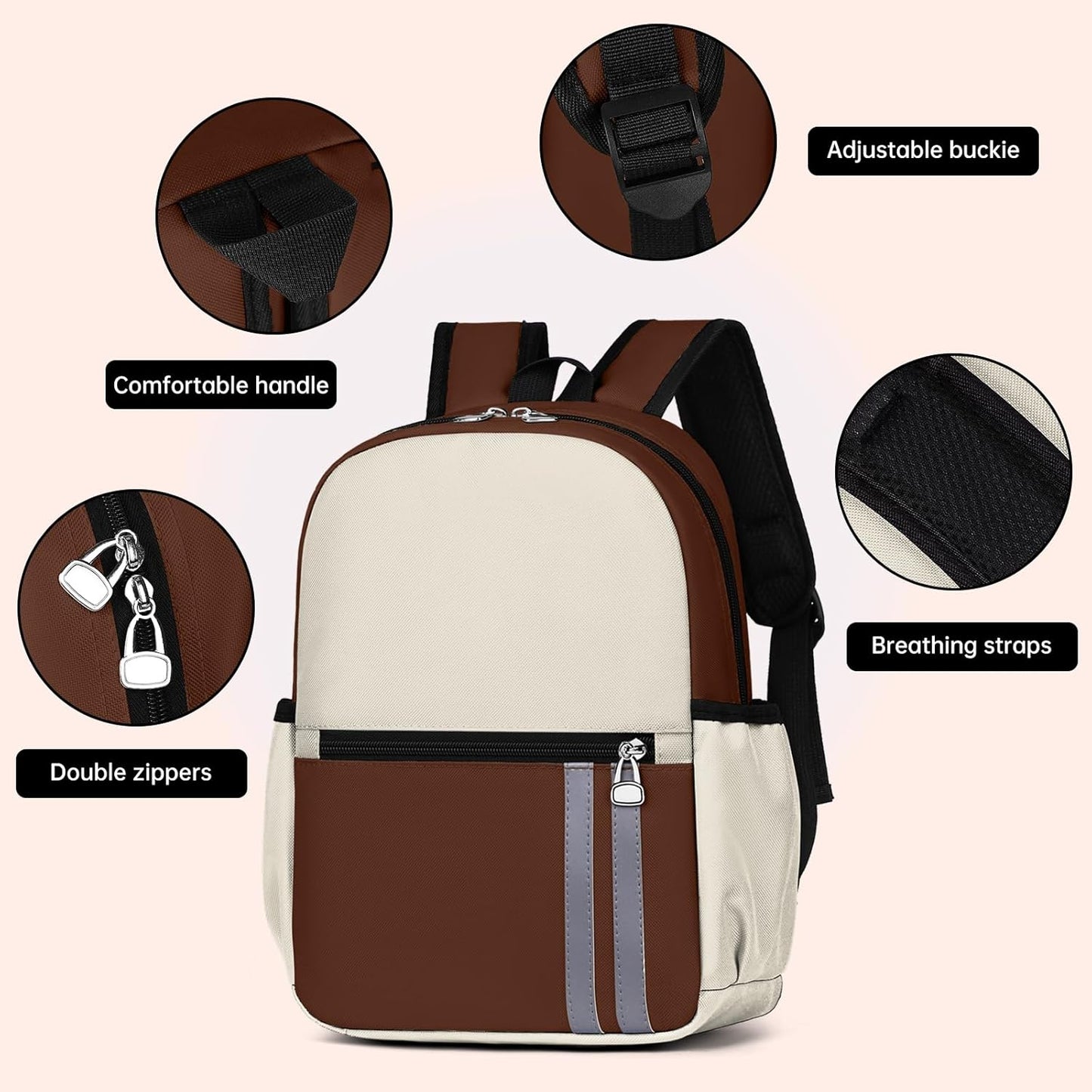 Kids Backpack for Boys Kindergarten School Backpack 14 inch Bookbag for Boys 4-8