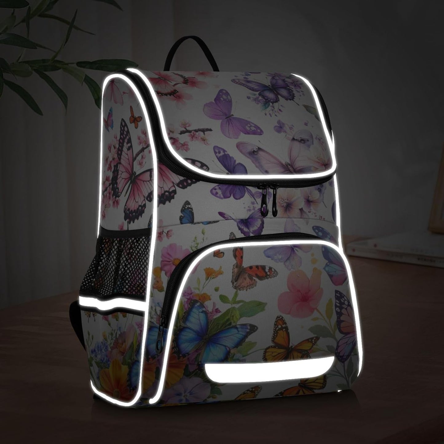 Butterfly Flowers Cute Backpack For Girls Kids Backpack Boys Teen School Bag Bookbag Travel Daypacks