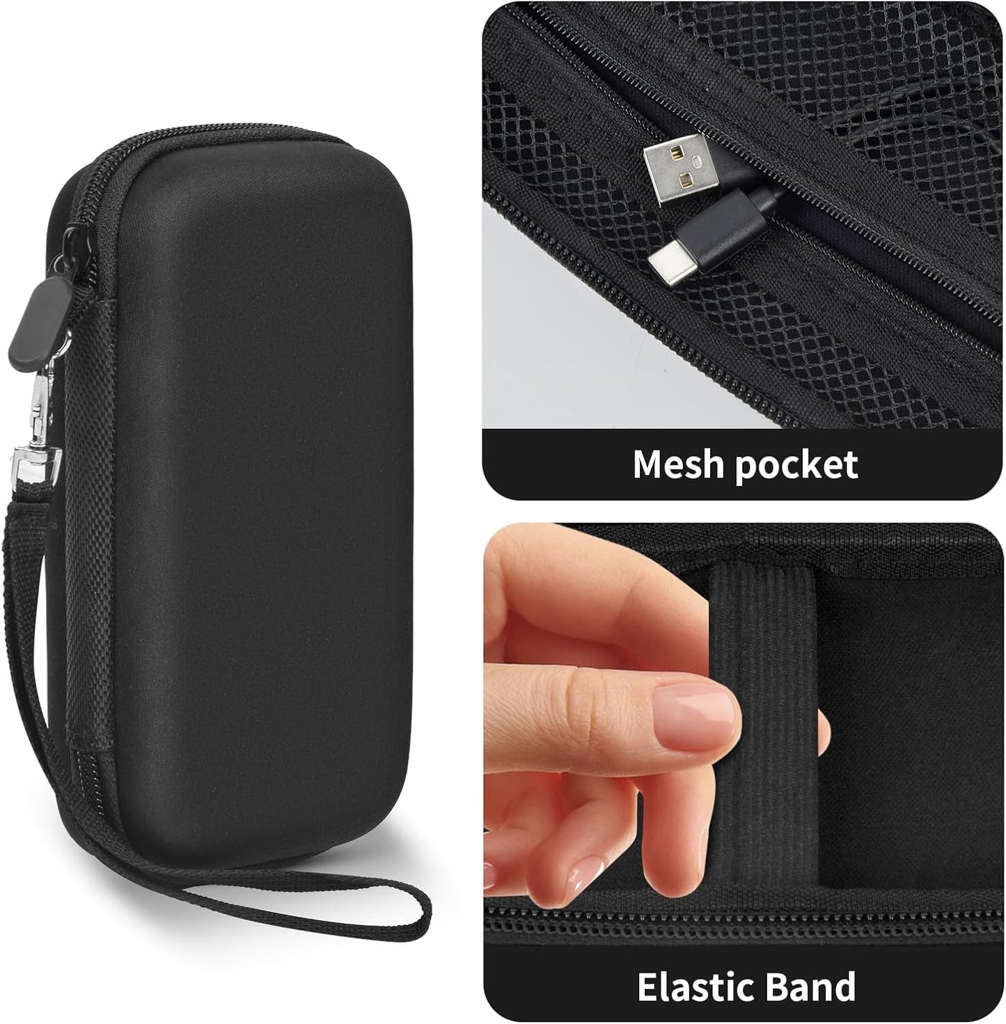 Portable Bank Charger Case for OHOVIV for SABANI for Charmast for VRURC for YILANS for CFIAI for LOVELEDI for RGVOTA for Miday for RONEGN for POIYTL for IAPOS Fast Charging Battery(Black)