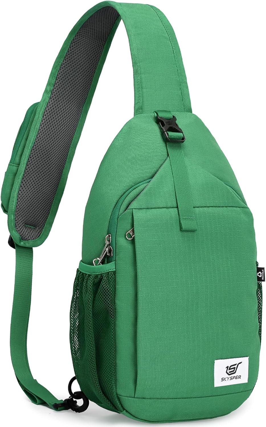 SKYSPER Sling Bag RFID Cross Body Bag Recycled Crossbody Backpack Travel Daypack