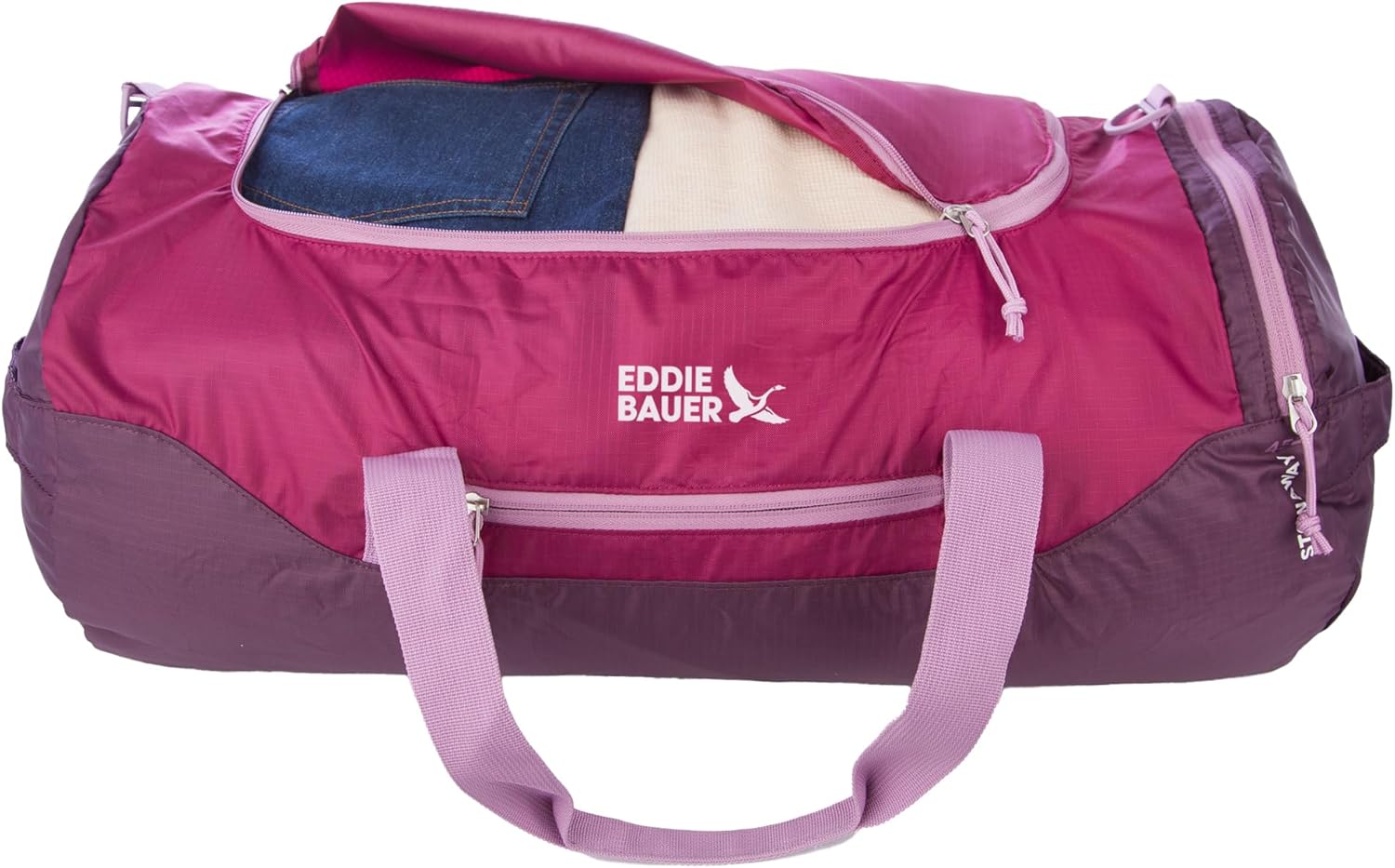 Eddie Bauer Stowaway Packable 45l Duffel Bag-Made from Ripstop Polyester