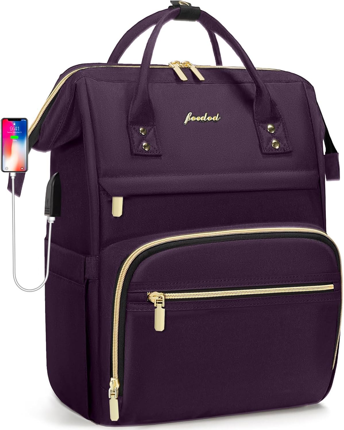 Laptop Backpack for Women Work Bags - 15.6 Inch Professional Womens Travel Backpack Purse Computer