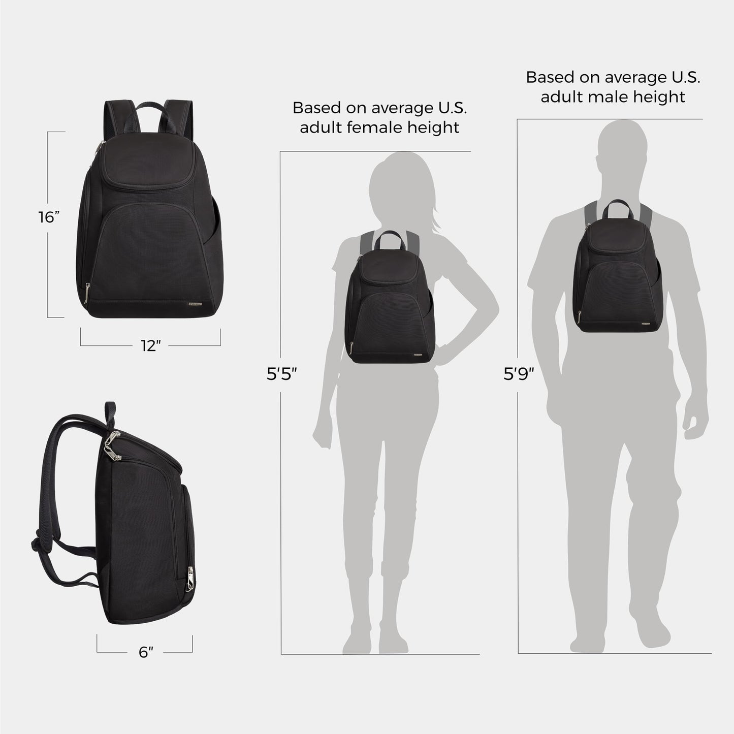 Travelon Anti-Theft Classic Backpack