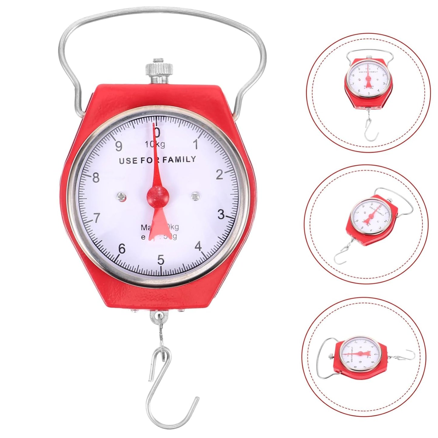 Fishing Spring Scale Fish Weighing Scale for Travel Handheld Bag Scale Portable Luggage Weighing Scale with Luggage Hook