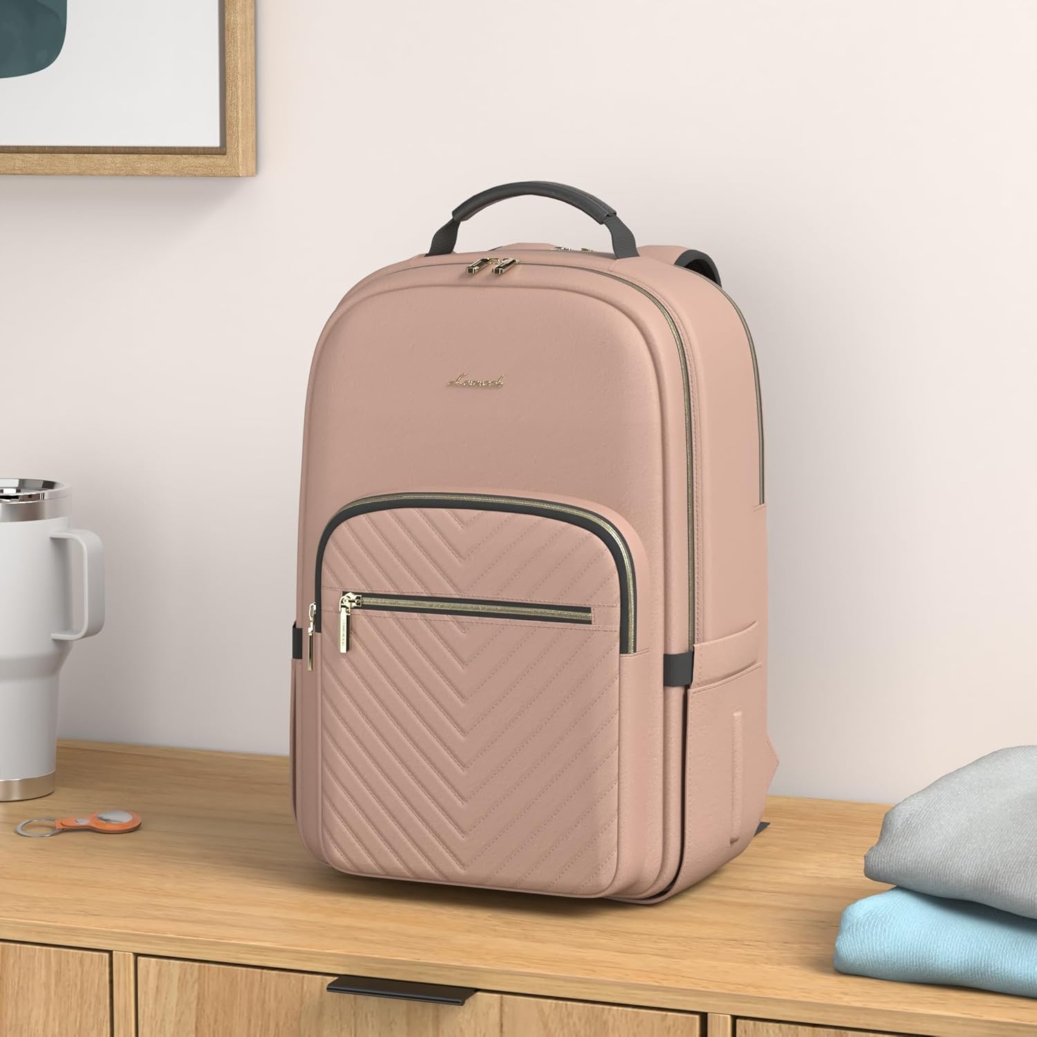 LOVEVOOK Laptop Backpack for Women 15.6 inch,Cute Womens Travel Backpack Purse,Professional Laptop