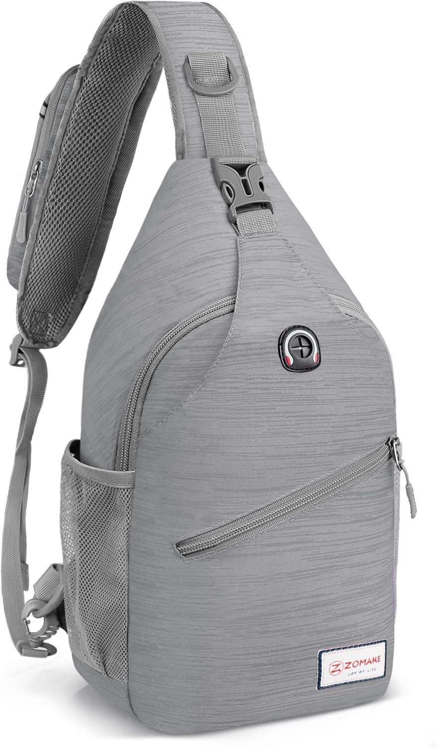 ZOMAKE Sling Bag,Small Crossbody Sling Backpack,Water Resistant Shoulder Daypack for Travel,Anti
