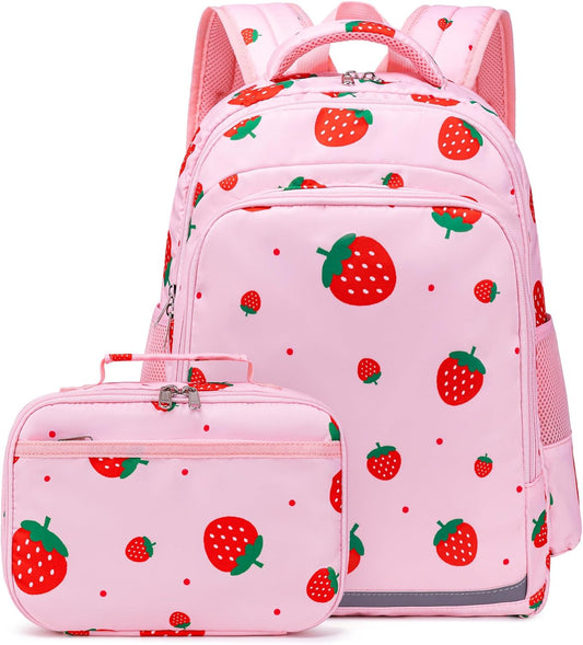 CAMTOP Backpack for Kids Boys Girls Preschool Backpacks with Lunch Box Toddle Kindergarten BookBag Set