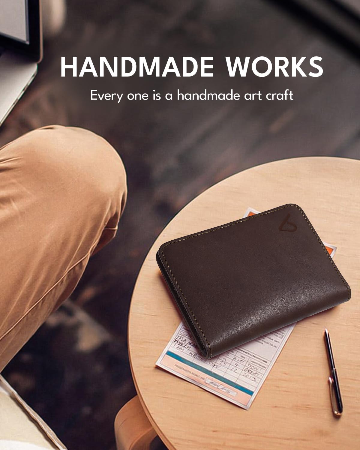ALLIVE Passport Holder for Travel, Genuine Leather Passport Holder Women Men,Passport Cover Wallet,Travel Must Haves Airport Essentials Travel Gifts Brown