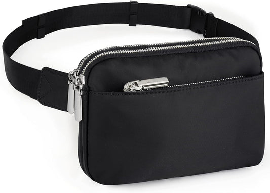 UTO Fanny Pack for Women Crossbody Trendy Fashion Belt Purse Chest Waist Hip Bumbag for Outdoor Shopping Travel Hiking