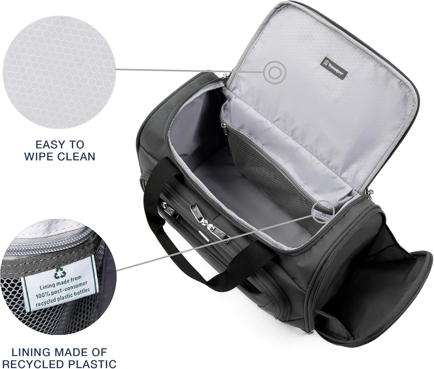 Travelpro Maxlite 5 Softside Lightweight Underseat Carry-On Travel Tote, Overnight Weekender Bag