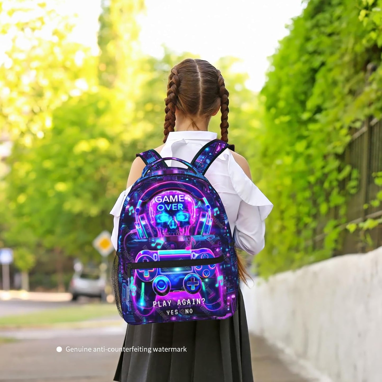 Backpack for Boys Game Boys Backpack for Kids' Backpacks Children Teens Elementary Middle School Gaming Bookbag Travel Back Pack for Age 6-18