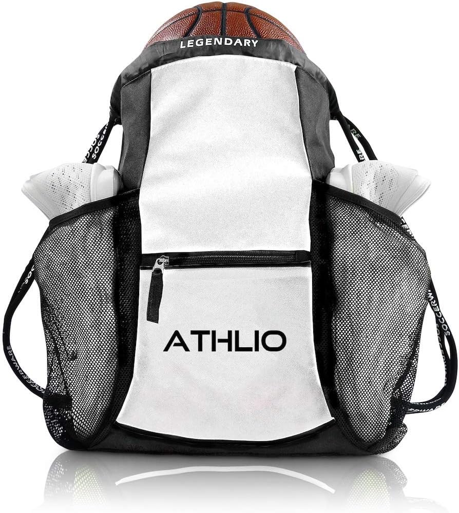Soccerware Legendary Drawstring Gym Bag - Waterproof | For Sports & Workout Gear | XL Capacity | Heavy-Duty Sackpack Backpack